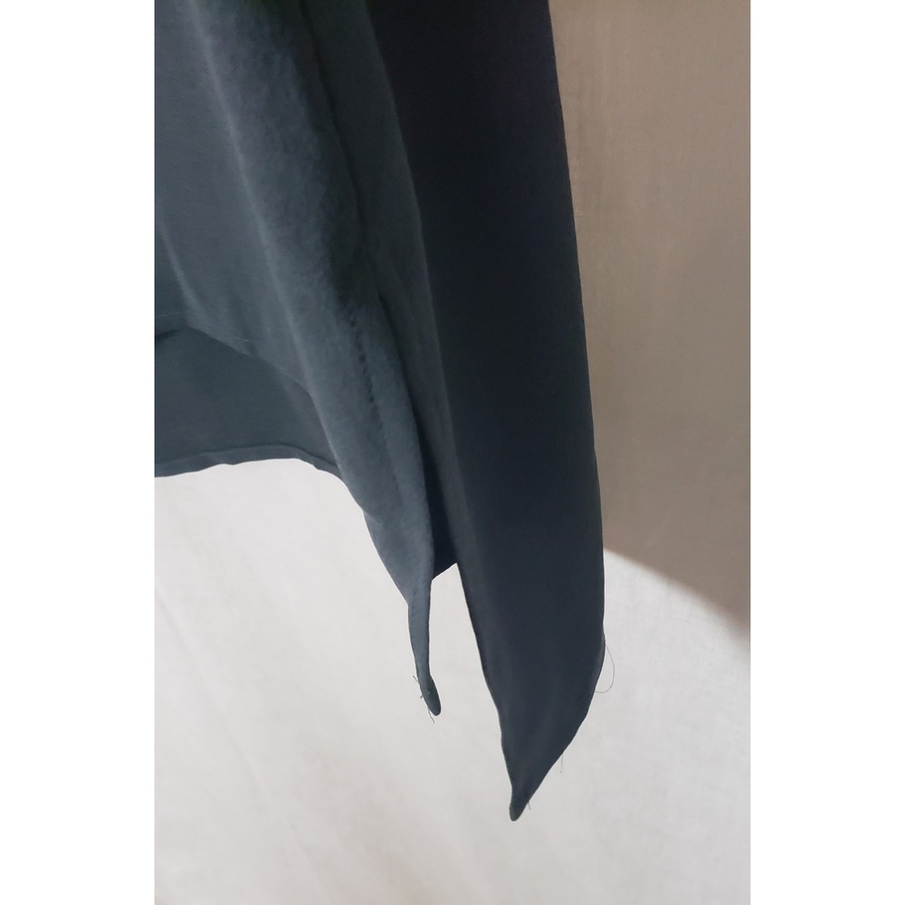 Eileen Fisher Gray 100% Silk Sleeveless Shell Tunic Tank Top High-Low Hem M - Picture 4 of 9